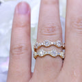 1.00 CT Round Diamond Band Stackable Ring